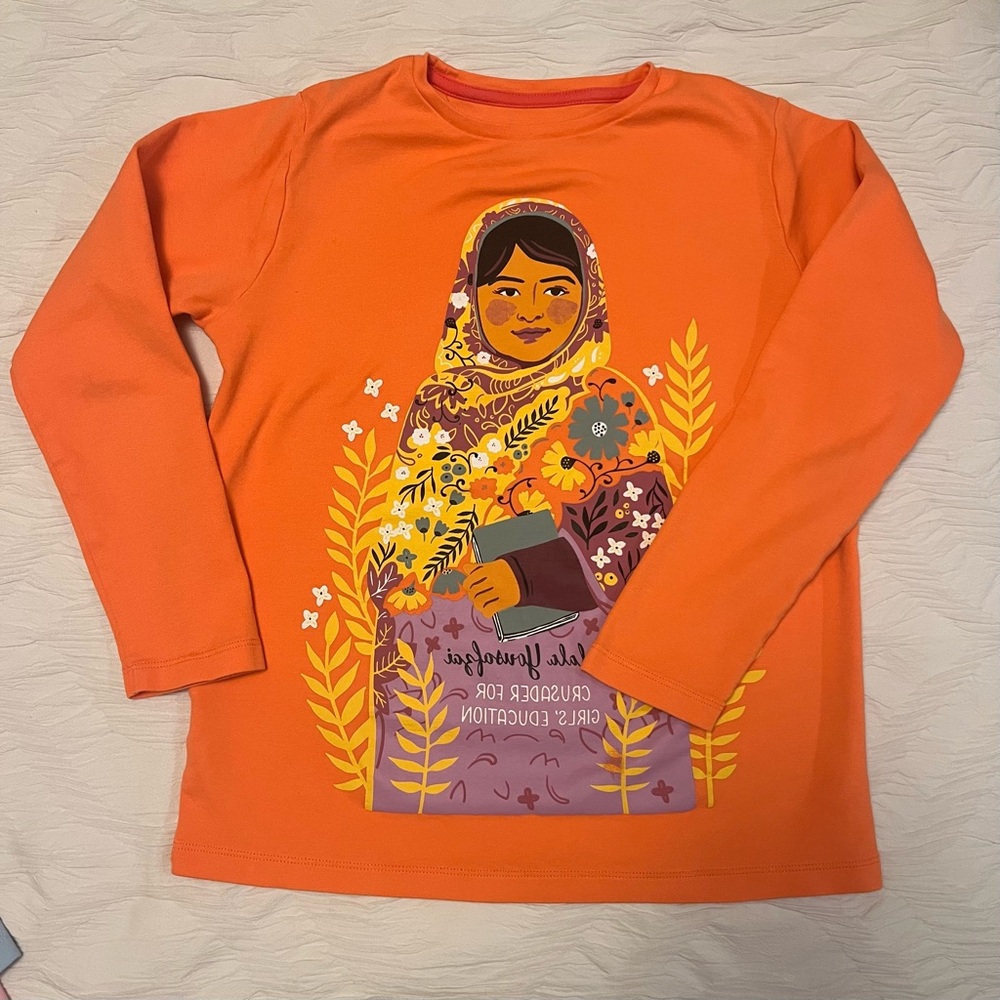 Piccolina Malala Yousafzai long sleeve shirt